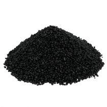 Gránulos decorativos negro 2mm - 3mm 2kg