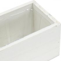 Artículo Caja decorativa para plantar, jardinera, jardinera, decoración de madera L32cm