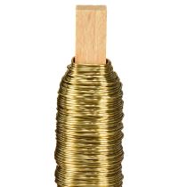 Artículo Envoltura de Alambre de Esmalte Decorativo Alambre Oro 0.50mm 50m 100g