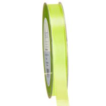 Artículo Cinta decorativa para regalo color verde lima 15 mm 50 m