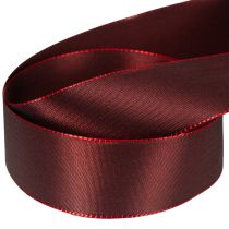 Artículo Cinta decorativa de tafetán rojo, versátil, 40 mm x 50 m