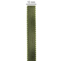 Artículo Cinta decorativa, cinta estrecha de tafetán para envolver regalos de forma creativa, 10 mm de ancho, 50 m de largo.