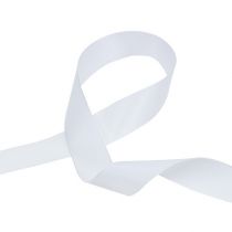 Cinta decorativa blanca 40mm 50m