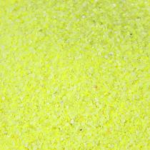 Artículo Arena decorativa amarilla neón color arena 0,5mm arena amarilla neón 1kg