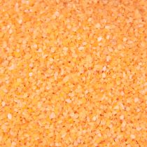 Artículo Arena decorativa color naranja neón 0,5mm 1kg
