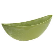 Artículo Cuenco decorativo verde claro 55,5 cm x 14 cm H17,5 cm 1 pieza