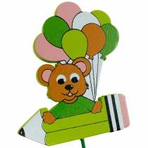 Deco plug boligrafo con osito y globos flor plug decoracion verano niños 16 piezas