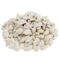 Piedras decorativas 9mm - 13mm 2kg crema