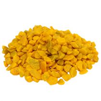 Piedras decorativas 9mm - 13mm amarillo 2kg