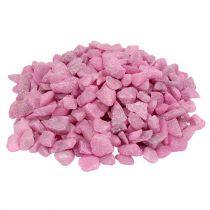 Piedras decorativas 9mm - 13mm rosa 2kg