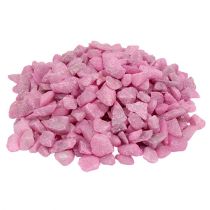 Artículo Piedras decorativas 9mm - 13mm rosa 2kg