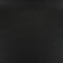 Artículo Tela decorativa negra polipiel cuero negro 33cm×1,35m