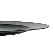 Artículo Plato decorativo antracita Ø33cm