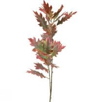 Artículo Rama decorativa otoño hojas decorativas hojas de roble rojo, verde 100cm