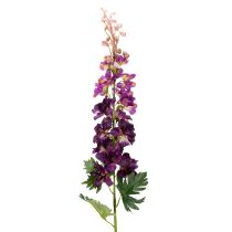 Artículo Delphinium decorativo como flor artificial para elegantes acentos florales, 79 cm, 3 piezas