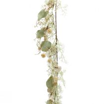 Guirnalda de cardo Guirnalda de decoración de plantas artificiales de cardo globo 127cm
