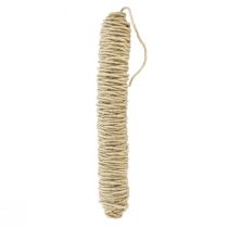 Artículo Hilo de mecha cordón de lana cordón de fieltro cordón de fieltro beige L55cm