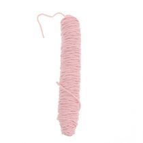 Hilo de mecha cordón de fieltro rosa 55m