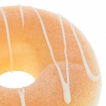Artículo Donut decorativo crema artificial Ø8cm