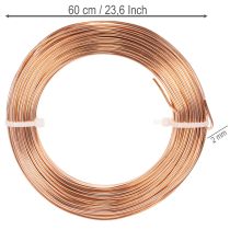 Artículo Rollo de alambre de aluminio para manualidades y floristería, 60 m, 500 g