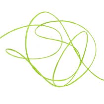 Artículo Cable enrollado alrededor de 50 m de color verde manzana.