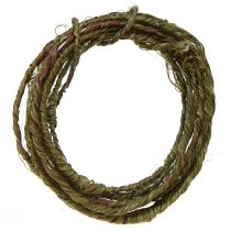 Alambre Rústico Verde alambre de joyería alambre artesanal rústico 3-5mm 3m