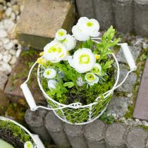 Artículo Cestas de alambre decorativas como solución decorativa para un diseño de jardín creativo, 30 cm, 1 juego