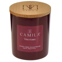 Artículo Vela perfumada en vaso Camila vino tinto Ø7,5cm H8cm