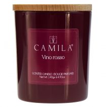 Artículo Vela perfumada en vaso Camila vino tinto Ø7,5cm H8cm