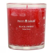 Vela perfumada en vaso Black Cherry vela cereza Ø7,5cm H8cm