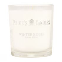 Vela perfumada en vaso vela perfumada Navidad blanca Al.8cm