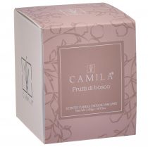 Artículo Vela perfumada en vaso Camila frutos del bosque Ø7,5cm H8cm