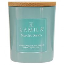 Artículo Vela perfumada en vaso Camila White Musk Ø7,5cm H8cm
