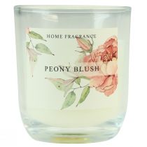 Artículo Vela perfumada en vaso Peony Peony Blush Ø7,5cm H8,5cm