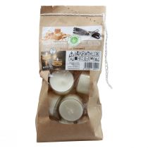 Artículo Velas perfumadas velas de té de vainilla y caramelo aroma Ø3,5cm H1,5cm 18 piezas