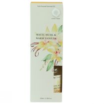 Artículo Varitas aromáticas ambientador vaso vainilla almizcle blanco 100ml