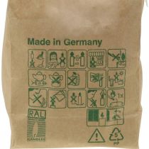 Artículo Velas de té con aroma a canela, vela navideña, vela de té perfumada, decoración de velas Ø25cm H40cm blanco 18 piezas