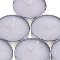 Artículo Velas aromáticas lavanda mimosa, velas de té perfumadas Ø3,5cm H1,5cm 18 piezas