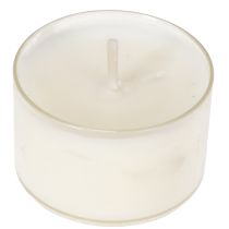 Artículo Velas de té con aroma a citronela para veladas románticas en casa o en el jardín, 25 mm, 7 h, 18 unidades.