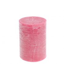 Artículo Velas color liso rosa 85x120mm 2uds
