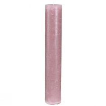 Artículo Velas lisas en velas rosas antiguas 50x300mm 4 piezas