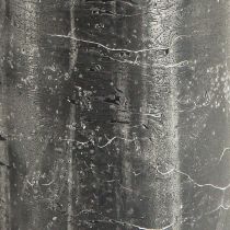 Artículo Velas de pilar lisas en antracita 85x200mm 2 piezas