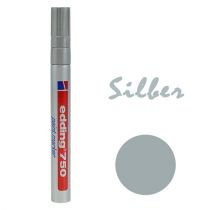 Edding® 750 marcador de pintura plateado