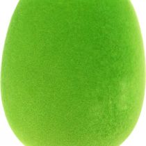 Huevo Decoración de Pascua con patas Huevo de Pascua decoración huevo verde H13cm 4pcs