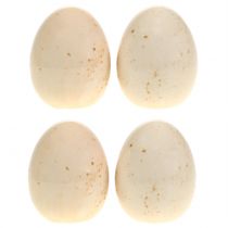 Huevos de cerámica decorativos H8.5cm 4pcs