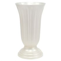 Artículo Jarrón Lilia nácar Ø28cm, 1 pieza
