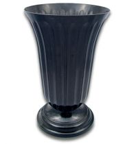 Artículo Florero Lilia Negro Ø23cm