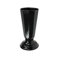 Artículo Jarrón de mesa “Szwed” negro Ø13cm, 1ud