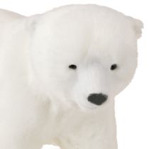 Artículo Figuras decorativas oso polar de pie y sentado blanco 16/20cm 3uds