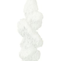 Artículo Decoración de carámbanos, decoración para árbol de Navidad cubierto de nieve, 14 cm, 4 piezas